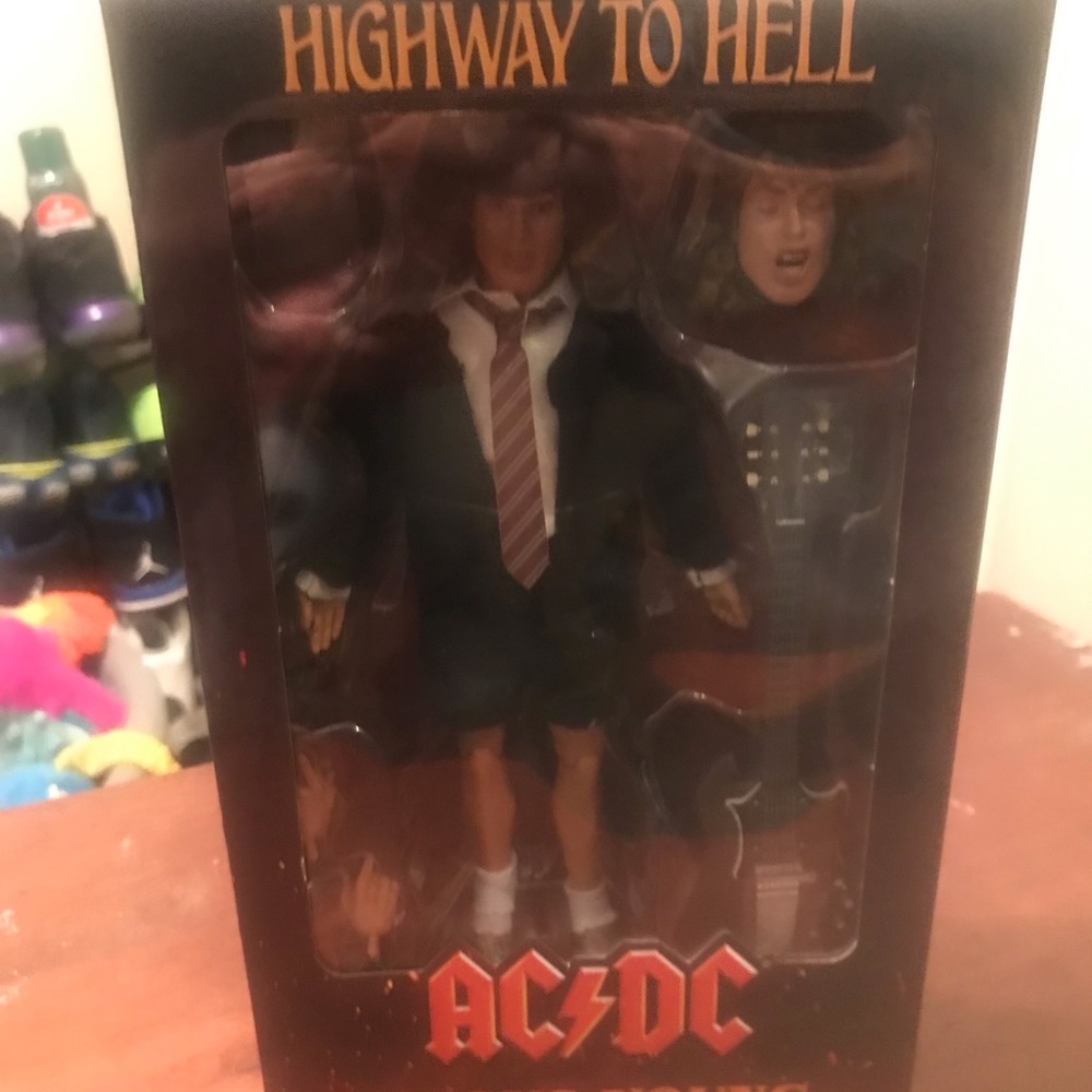 AC/DC Angus Young 8” Clothed Action Figure